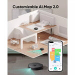 eufy X8 Pro Robot Vacuum with Auto-Detangling Roller Brush - Powerful Suction & Smart Navigation for Pet Hair