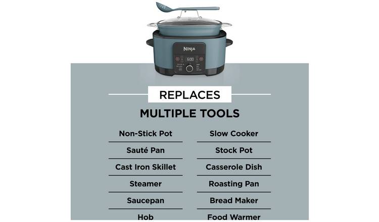 Ninja Foodi 8-in-1 8L Smart Multi-Cooker with Triple Fusion Heat Technology
