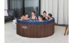 Lay-Z-Spa Toronto 7 Person AirJet Plus Hot Tub with WiFi Control and Energy-Efficient Foam Construction