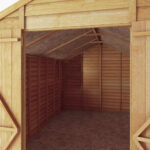 Mercia 12 x 8ft Premium Wooden Overlap Apex Shed - Secure & Spacious Garden Storage