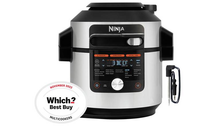 Ninja Foodi MAX 15-in-1 SmartLid 7.5L Multi Cooker Air Fryer with Steam Roast Function