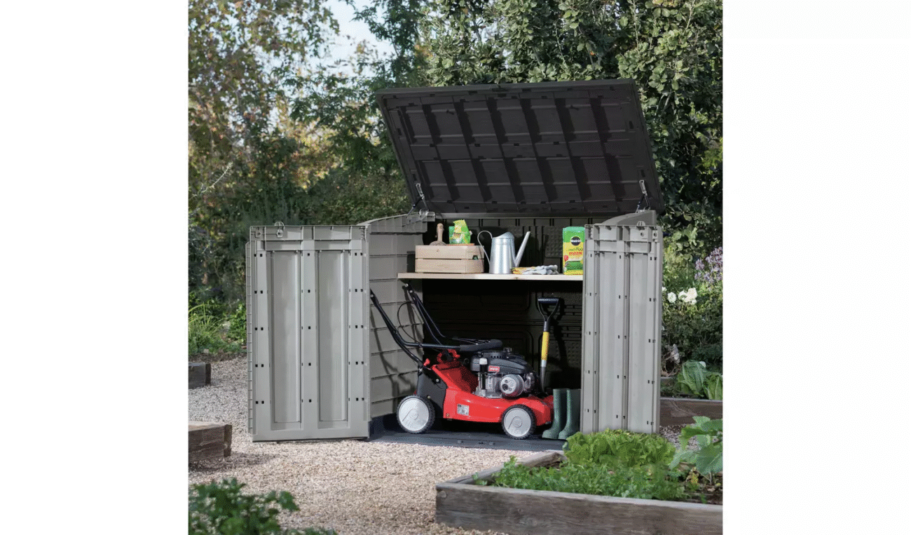 Keter Store It Out Max 1200L Garden Storage Shed - Durable 5 x 3ft Outdoor Organizer
